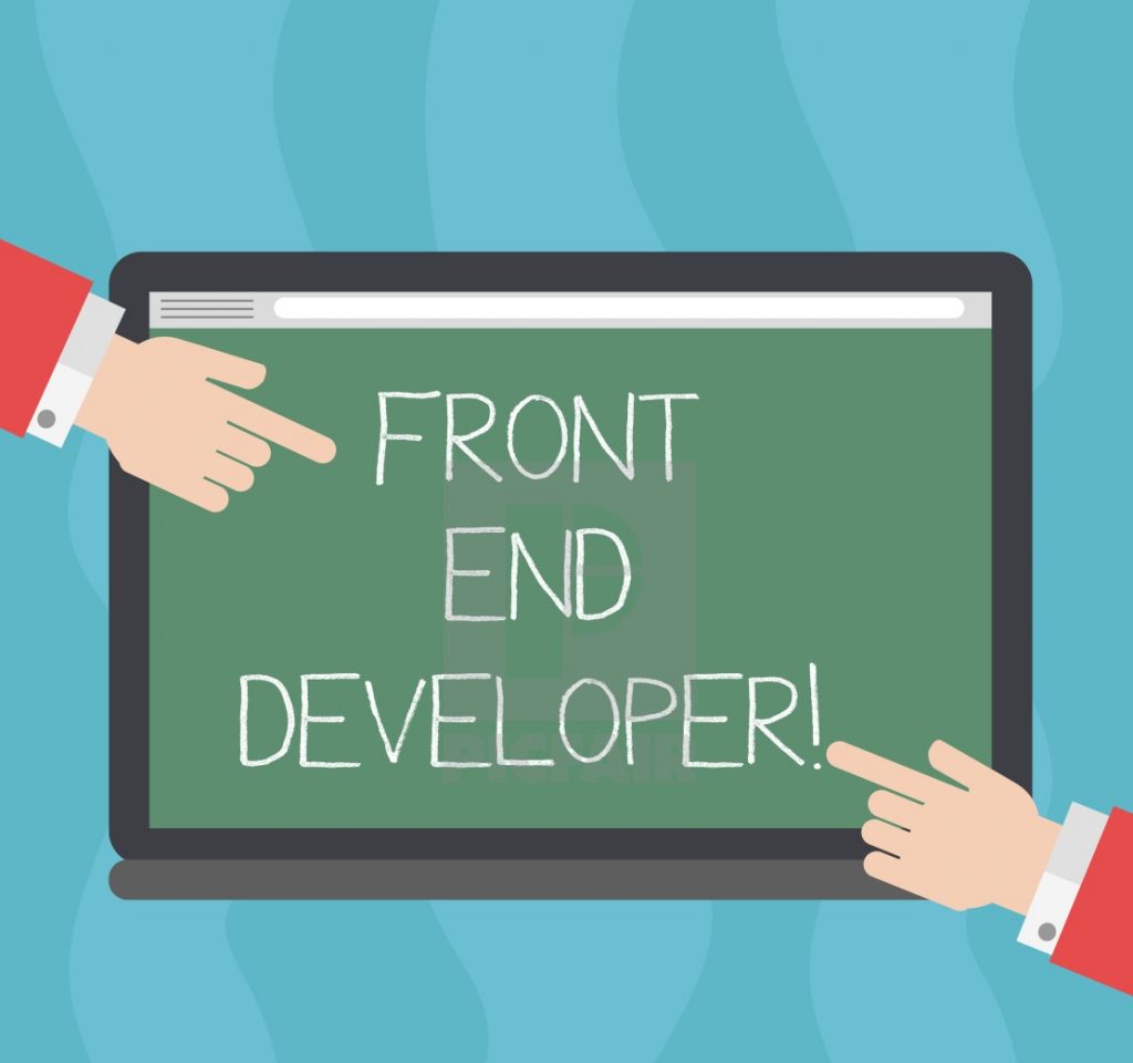 This image will give introduction of web developer: Front-end developer