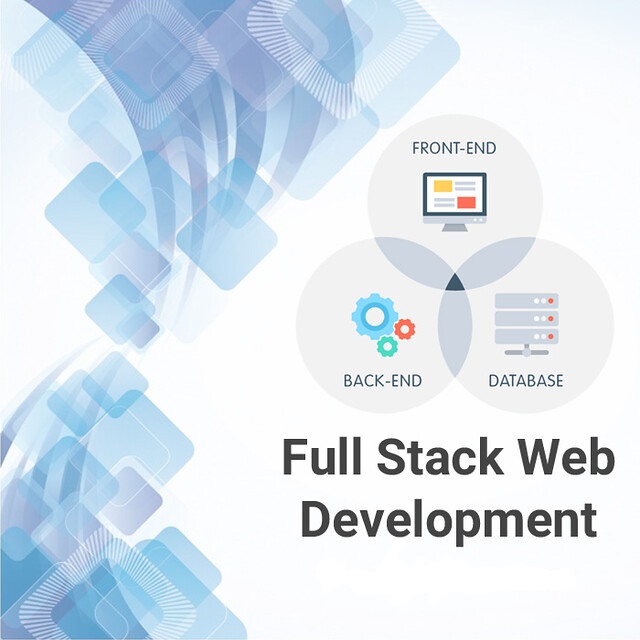 This image will give introduction of web developer: Full-Stack developer