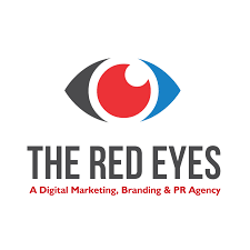 digital marketing red eyes logo